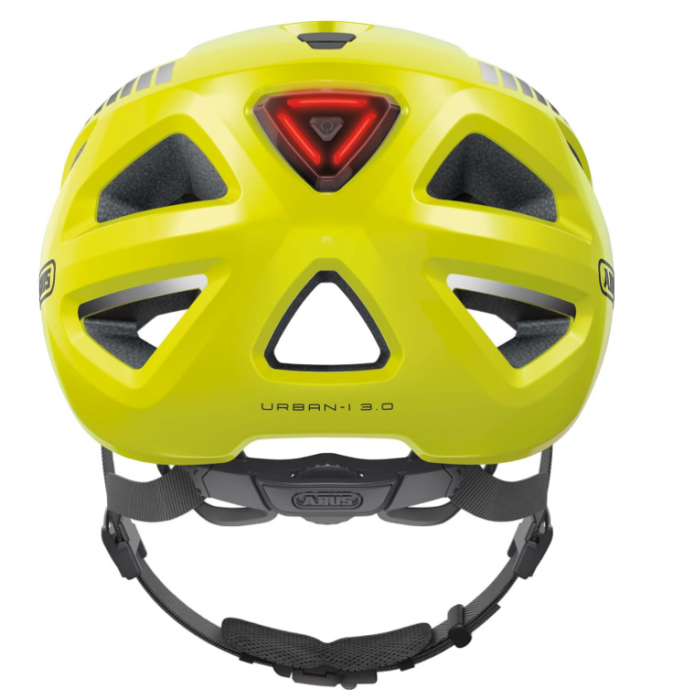 Casca de bicicleta ABUS Urban-I 3.0 City, cu lumina spate, viziera si inchidere magnetica, unisex, marime L (56-61cm) [8]