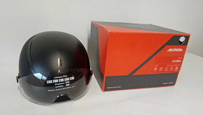 Cască de bicicletă ALPINA ALTONA M unisex pentru adulți, cu lumina LED, marimea 57-62 cm [2]