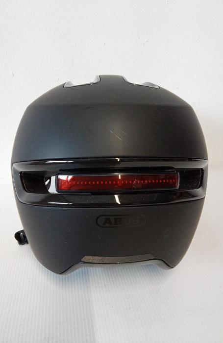 Cască de bicicletă cu vizieră ABUS City HUD-Y ACE, unisex, negru, M 54-58 cm [2]