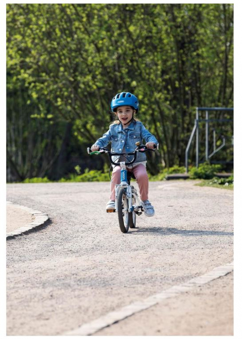 Casca de bicicleta pentru copii ABUS Smiley 3.0 LED, unisex, albastru, M 50-55 cm [4]