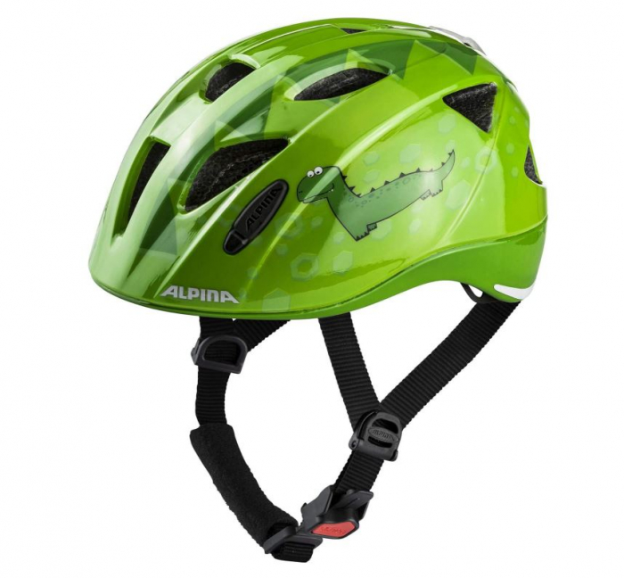 Casca de bicicleta pentru copii ALPINA Ximo Flash, verde, 49-54 cm [1]