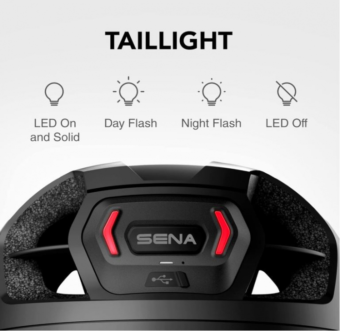 Casca de bicicleta Sena M1, smart cu intercom bluetooth (germana), M 55-59 cm [6]