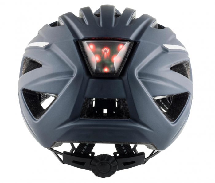 Casca de bicileta Alpina HAGA DO indigo mat, lumina spate, marime 58-63 cm [7]