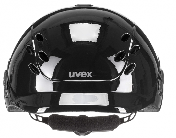 Cască de călărie pentru copii uvex Onyxx Shiny, Negru strălucitor, Marime XS 49-54 cm [8]