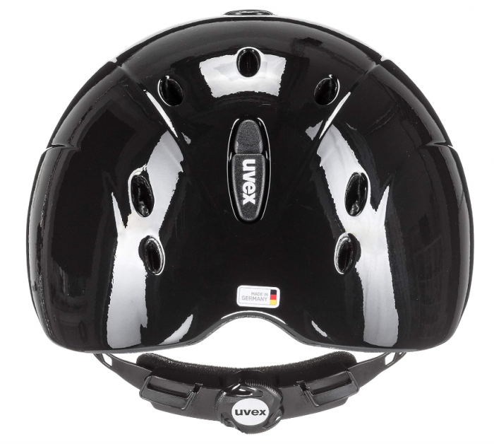 Cască de călărie pentru copii uvex Onyxx Shiny, Negru strălucitor, Marime XS 49-54 cm [9]