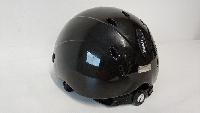 Cască de călărie pentru copii uvex Onyxx Shiny, Negru strălucitor, Marime XS 49-54 cm [4]