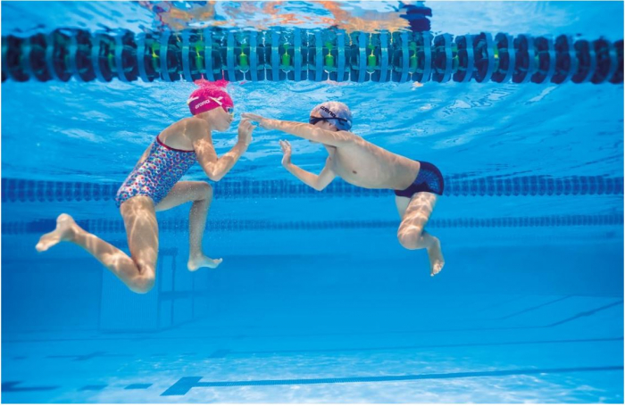 Casca de inot unisex din silicon pentru copii Arena Classic [8]