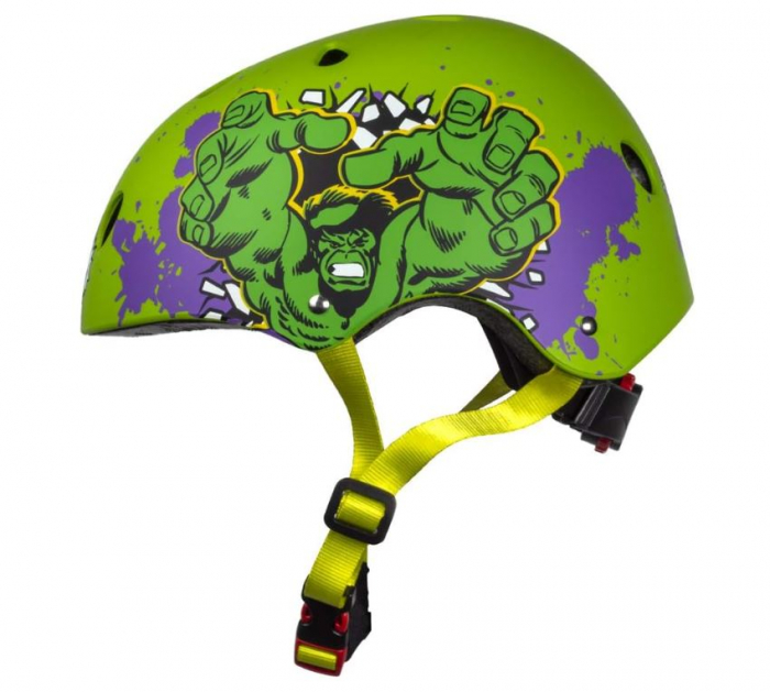Casca de skateboard pentru copii Disney Hulk, verde, M 52-56 cm [5]