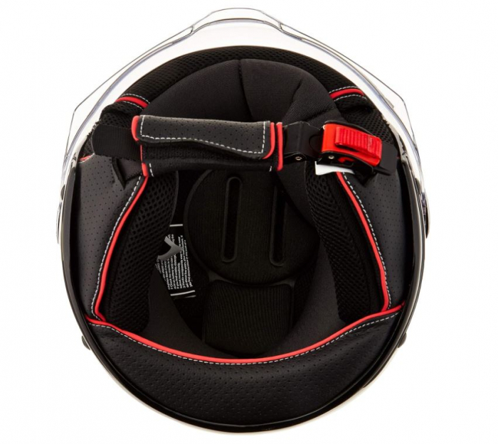 Casca Moto NZI Vintage 3,unisex pentru adulți, neagra, S 55-56 cm [4]