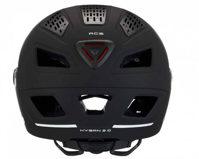 Casca pentru bicicleta ABUS Hyban 2.0 ACE City unisex, cu lumina pe spate, marimea XL(58-63 cm) [7]