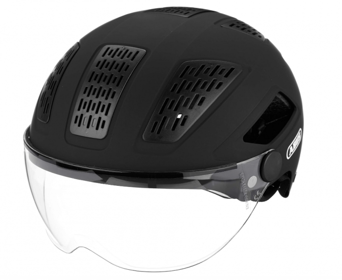 Casca pentru bicicleta ABUS Hyban 2.0 ACE City unisex, cu lumina pe spate, marimea XL(58-63 cm) [9]