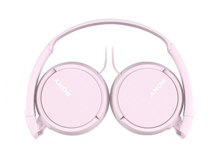 Casti Audio On Ear Sony MDR-ZX110P, Cu fir, Roz [3]