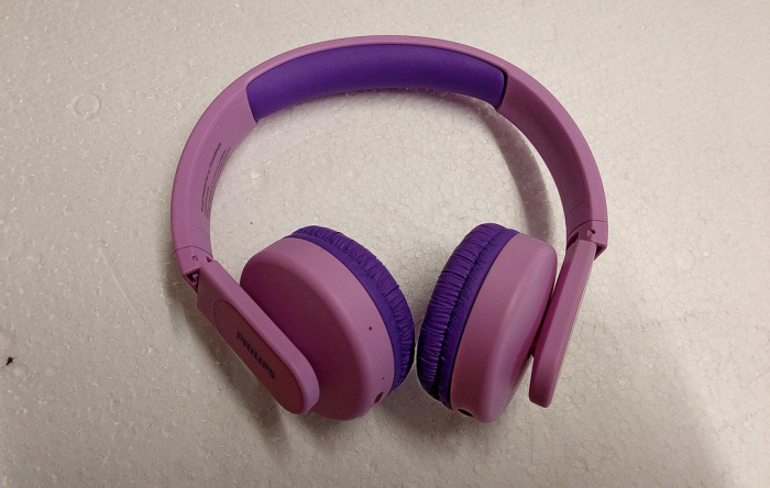 Casti audio over the ear Philips Kids, Lighting, Bluetooth, autonomie 28 ore, roz [3]