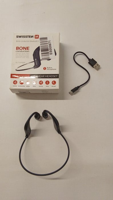 Casti bluetooth Swissten Bone Conduction, Blue [2]