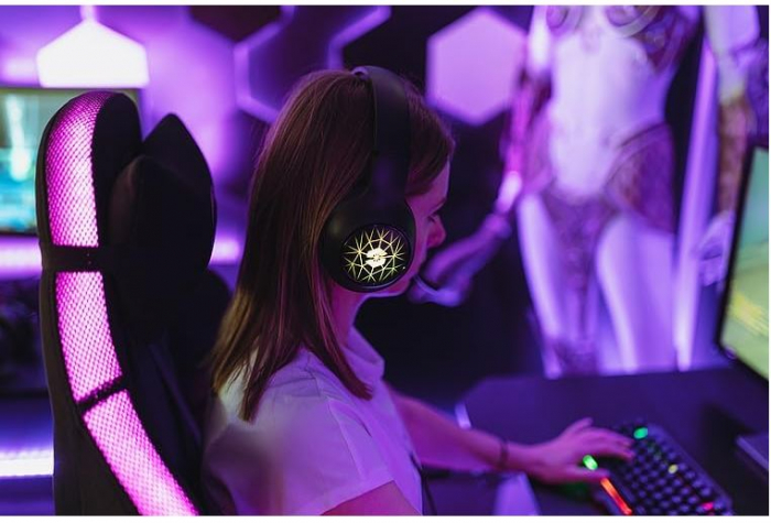 Căști de gaming cu fir Speedlink VIRTAS, Sunet surround 7.1, LED RGB, negru [4]