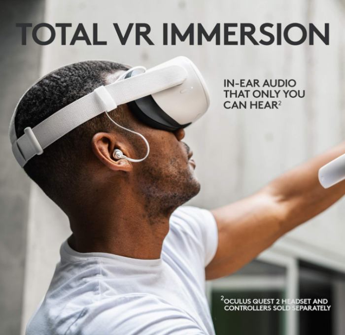 Căști gaming Logitech G333 VR pentru Oculus Quest 2, Oculus Ready [4]