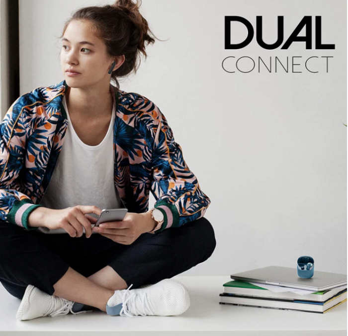 Căști JBL Tune 225 TWS fără fir, albastru [2]