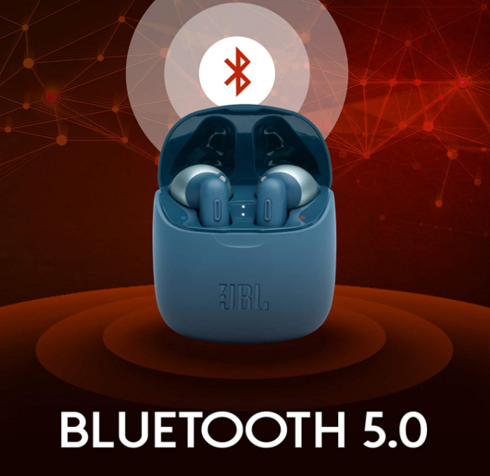 Căști JBL Tune 225 TWS fără fir, albastru [4]