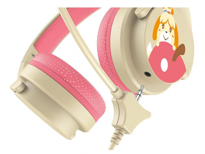 Căști pentru copii OTL Technologies Animal Crossing, crem/roz, AC0848 [3]