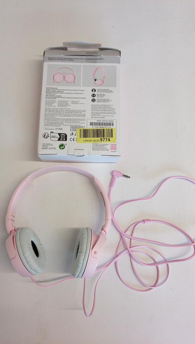 Casti Sony MDRZX110P.AE, stereo, cu fir, roz [2]