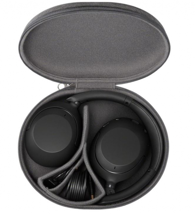 Casti SONY WH-XB910NB, Bluetooth, On-ear, Noise Cancelling, negru [5]