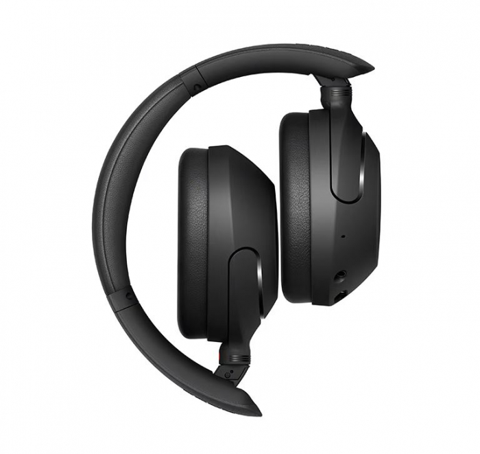 Casti SONY WH-XB910NB, Bluetooth, On-ear, Noise Cancelling, negru [6]