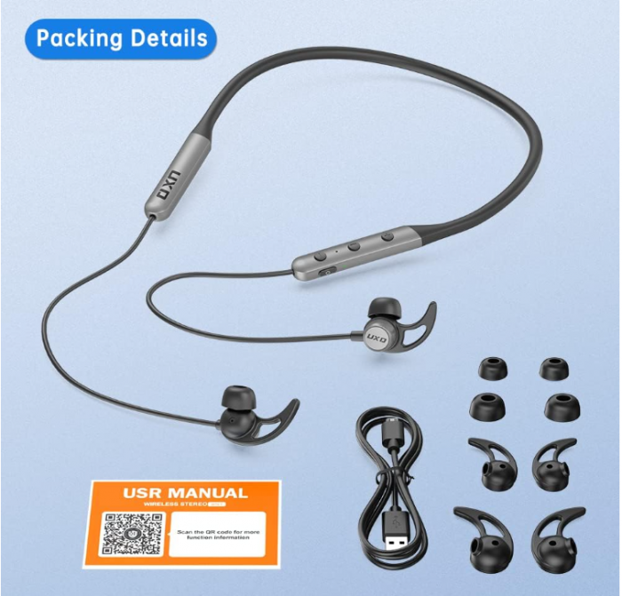 Căști wireless UXD intraauriculare cu Bluetooth [9]