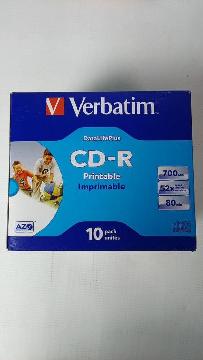 CD-R Verbatim 10 bucati, 52x, 700MB [2]