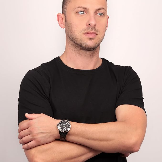 Ceas barbatesc Sector No Limits R3253161039, Analog, Negru [8]