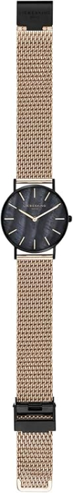 Ceas dama analog Liebeskind Berlin, negru, 34mm, otel inoxidabil, 5ATM, rose gold [9]