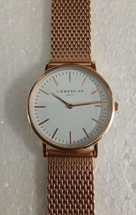 Ceas dama Liebeskind Berlin, roz, 34mm, otel inoxidabil, 5ATM, rose gold [2]