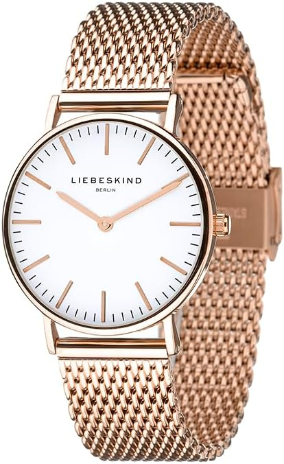 Ceas dama Liebeskind Berlin, roz, 34mm, otel inoxidabil, 5ATM, rose gold [6]