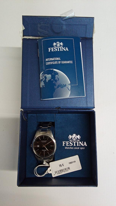 Ceas de bărbați Festina F20511/4, curea din oțel inoxidabil [3]