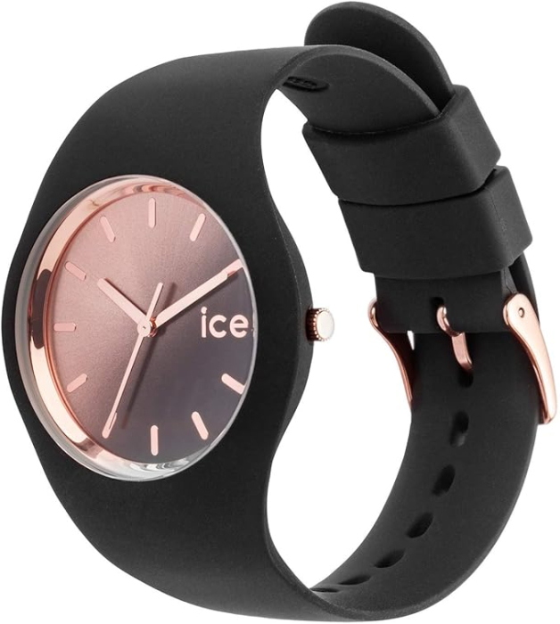 Ceas de damă Ice-Watch 015746 Sunset Black, curea din silicon, 34mm, negru [7]