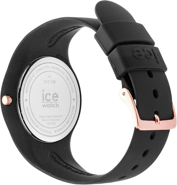 Ceas de damă Ice-Watch 015746 Sunset Black, curea din silicon, 34mm, negru [9]