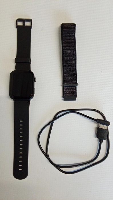 Ceas inteligent fitness unisex, de 1,85 inchi cu SpO2, ritm cardiac, monitorizare somn [2]