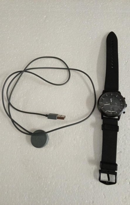 Ceas inteligent Fossil Hybrid HR Collider, negru [2]