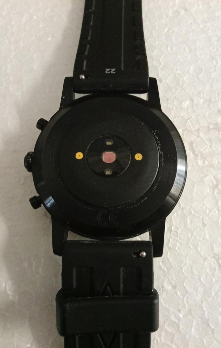 Ceas inteligent Fossil Hybrid HR Collider, negru [6]