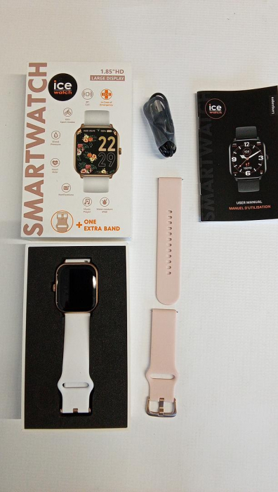 Ceas inteligent ICE-WATCH pentru femei, curea din silicon, 1.85 inch, 021413 [2]