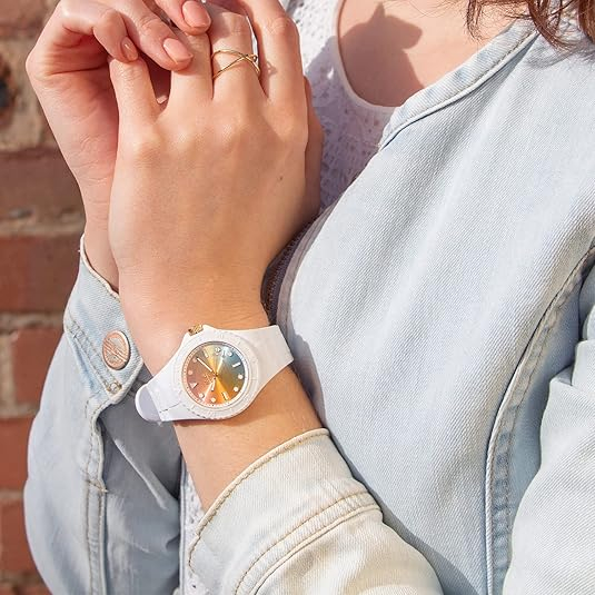 Ceas pentru dama ICE-Watch, ICE Generation Sunset Rainbow, curea din silicon [7]