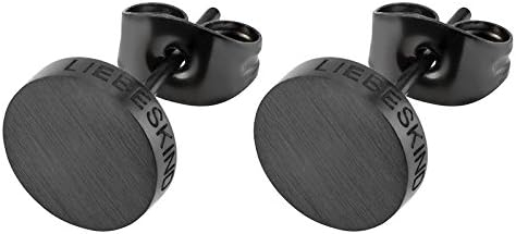 Cercei unisex Liebeskind Berlin LJ-0067-E-07, oțel inoxidabil mat, negru [4]