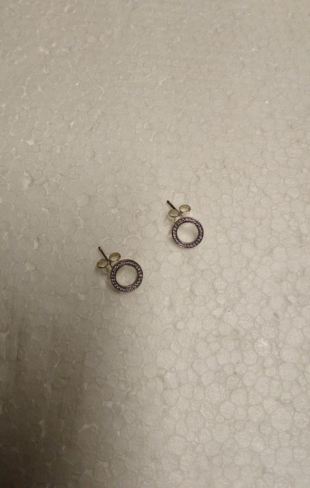 Cercei rotunzi pentru femei Thomas Sabo H1947-051-14, cu pietre de zirconiu [2]