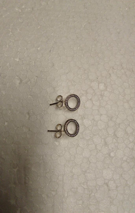 Cercei rotunzi pentru femei Thomas Sabo H1947-051-14, cu pietre de zirconiu [3]