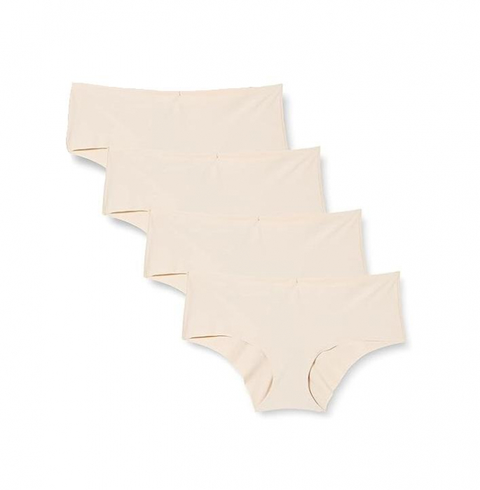 Chiloti dama Iris & Lilly, pachet de 4, bej, S/12 [1]