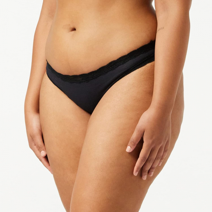 Chiloti dama Tanga Iris & Lilly din bumbac, pachet de 5, Marimea 3XL [3]