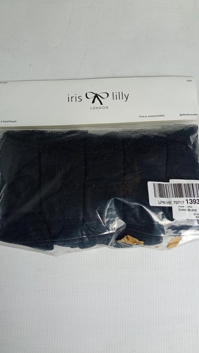 Chiloti dama Tanga Iris & Lilly din bumbac, pachet de 5, Marimea 3XL [2]
