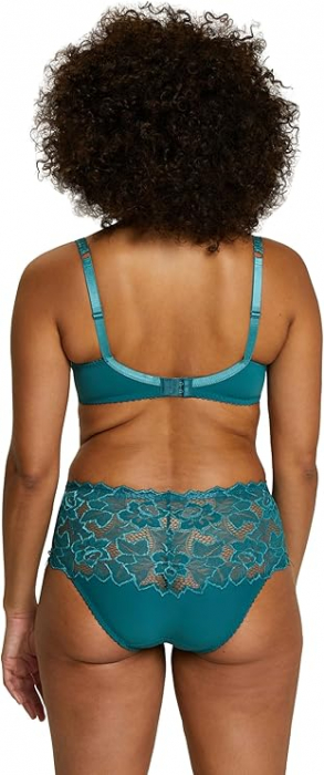 Chiloti de dama SANS COMPLEXE, dantela elastica, verde, 36/38 [5]