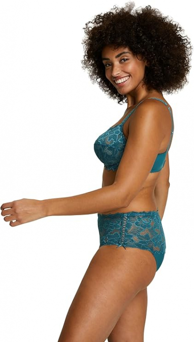 Chiloti de dama SANS COMPLEXE, dantela elastica, verde, 36/38 [6]