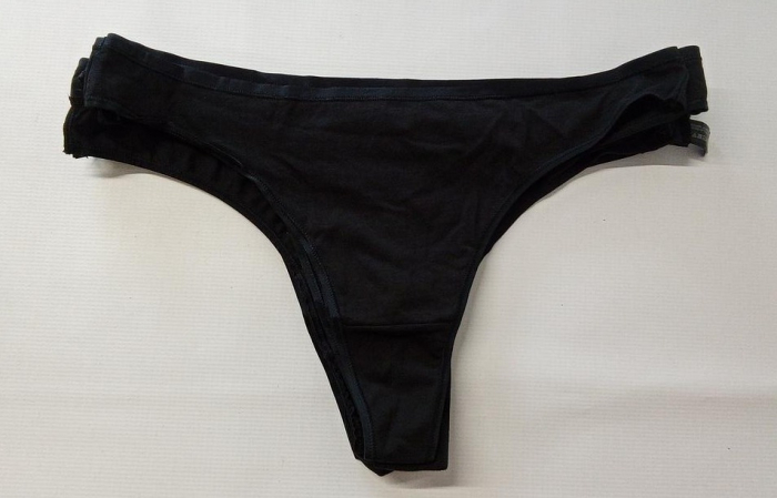 Chiloti pentru damă Iris & Lilly , pachet de 6, Negru, Marimea XXL [2]