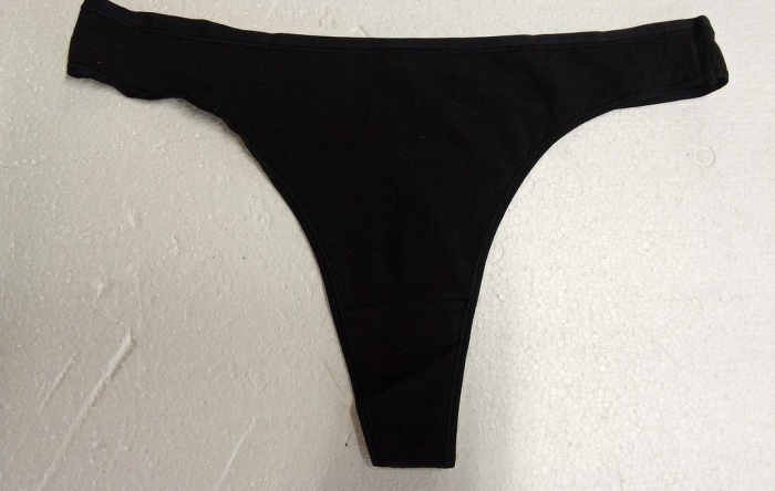 Chiloti pentru damă Iris & Lilly , pachet de 6, Negru, Marimea XXL [4]